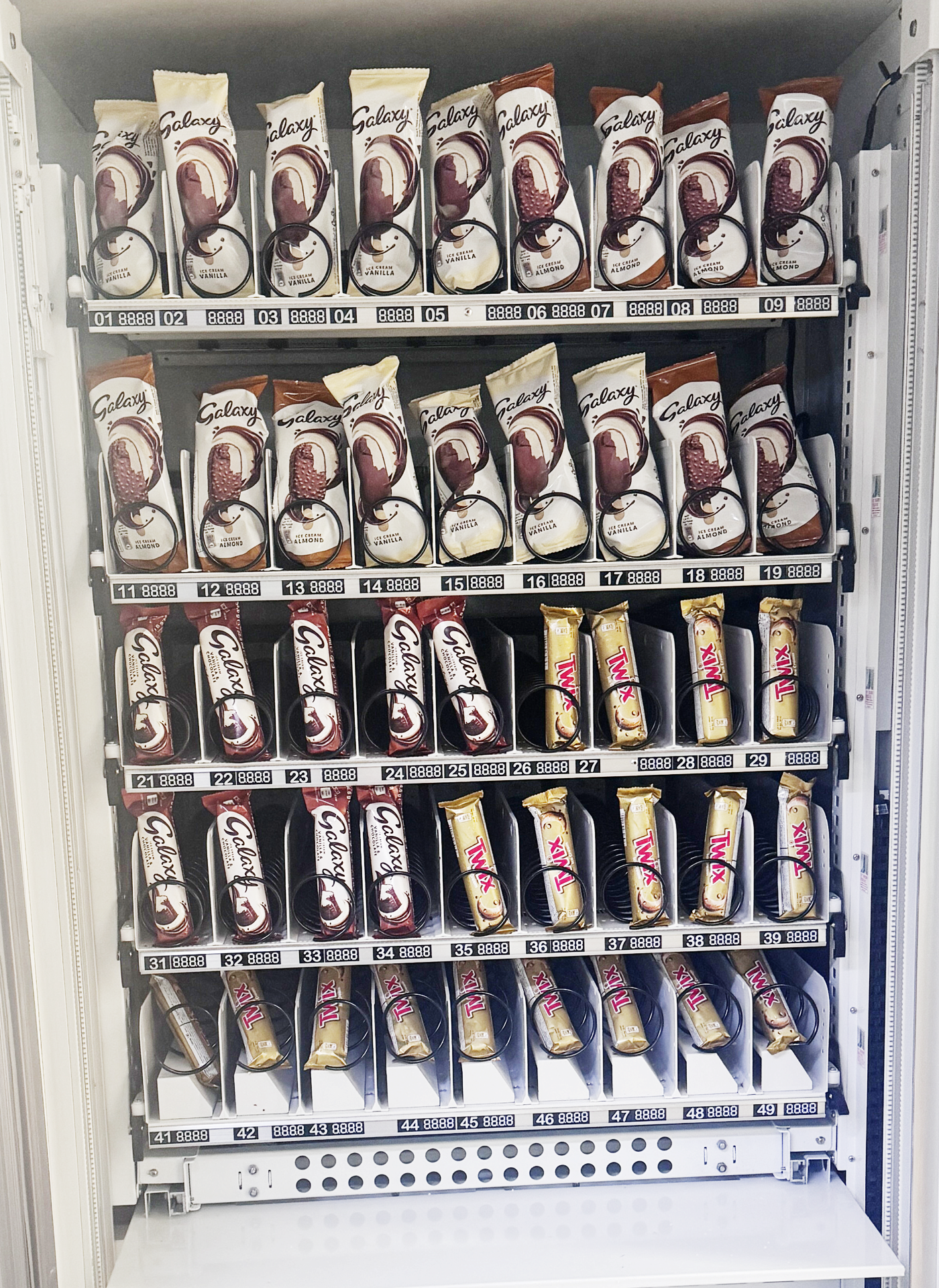 Inside Ice Cream Machine